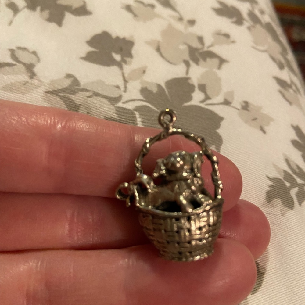 Cute sterling charm